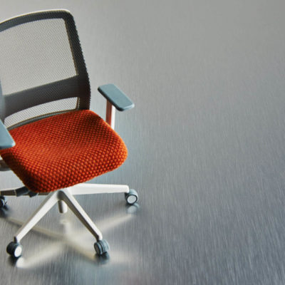 Chemetal 902 Brushed Aluminum - computer chair