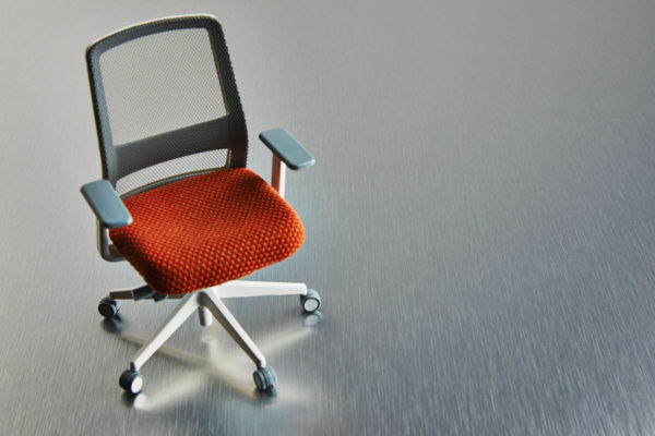 Chemetal 902 Brushed Aluminum - computer chair