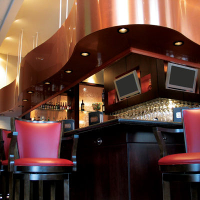 Chemetal 906 Brushed Copper Aluminum - Ruth Chris Bar