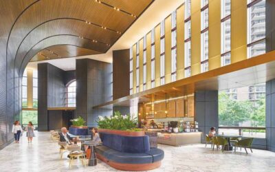 Metal designs revitalize iconic office tower