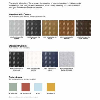 Chemetal 2025 584 Codebreaker Colorways