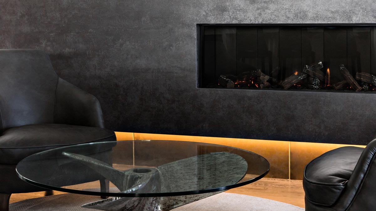 Chemetal 613 Ember - fireplace