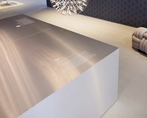 Chemetal 902 Brushed Aluminum - plinth dwr