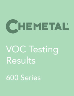 Chemetal Tech Info - VOC Testing Results 600 Series