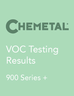 Chemetal Tech Info - VOC Testing Results 900 Series