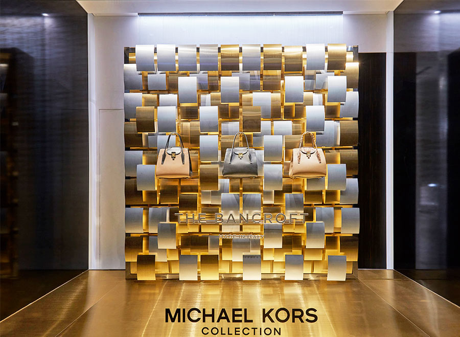 Michael Kors: Sunny-Side Up  Shop interior design, Boutique interior,  Interior