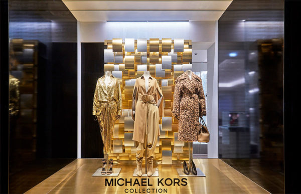 Chemetal in Michael Kors window display