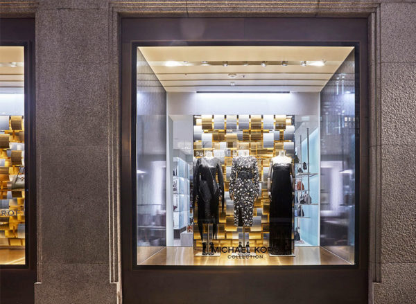 Chemetal in Michael Kors window display