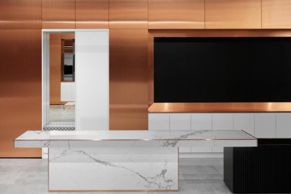 Chemetal 906 Brushed Copper Aluminum - TMC Spring Square