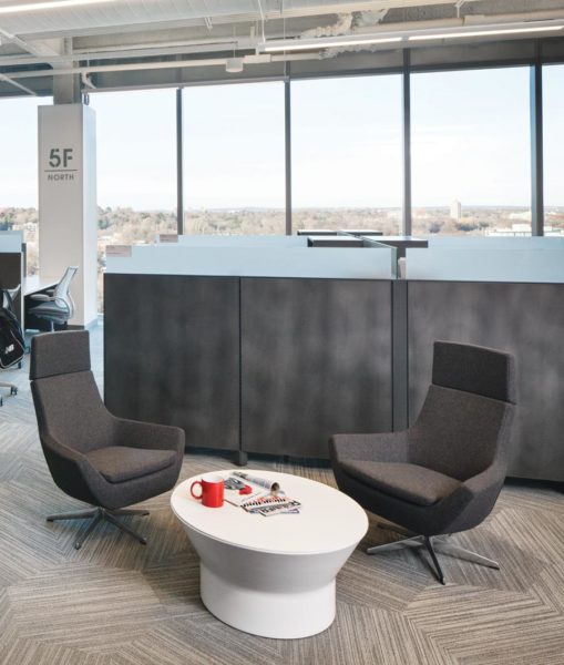 Chemetal ALU custom New Balance HQ workstations